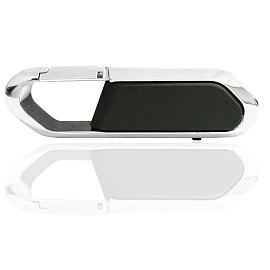 Флешка PM027, soft с чипом 4 гб. USB 2.0 (чёрный)