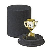 Часы настольные "Trophy" Gold