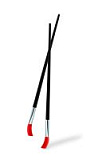 Палочки для перемешивания коктейля paint brush черные