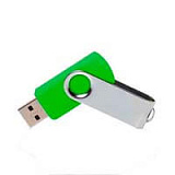 USB-Flash накопитель (флешка), модель PM001, объем памяти 16 GB, цвет зеленый