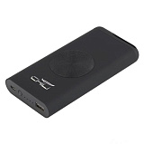 Беспроводное зарядное устройство "Titan", 8000 mAh, цвет черный