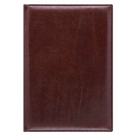 Недатированный ежедневник Portobello Trend REINA 650U (5451) 145x205мм бургунди, крем. блок, календа (Бордовый)
