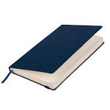 Ежедневник недатированный Latte soft touch BtoBook, синий