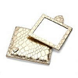 Зеркало SNAKESKIN, золотое
