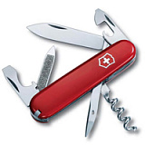 Нож перочинный VICTORINOX Sportsman, 84 мм, 13 функций, красный