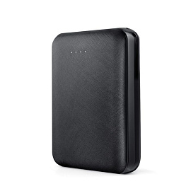 Внешний аккумулятор 10000 mAh - Черный AA (Чёрный)
