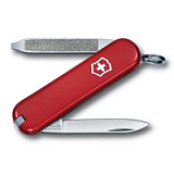 Нож-брелок VICTORINOX Escort, 58 мм, 6 функций, красный