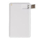 Универсальный внешний аккумулятор Card power 2000 mAh, белый
