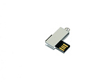 Флешка мини 64 Гб.Серебряный, USB2.0