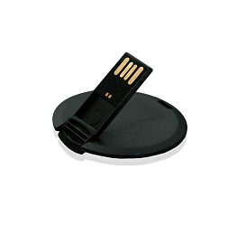 Флешка KR009, soft с чипом 128 гб. USB 2.0 (Чёрный)
