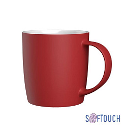 Кружка "Best", 350 мл, покрытие soft touch (Красный)