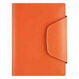 Книга для записи Lediberg, блок 770, коллекция Open Design, кожа, на резинке, размер 210х270 мм