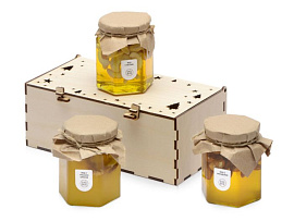 Подарочный набор Trio honey (натуральный)