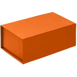 Коробка подарочная LumiBox, размеры 23,5х14,5х9 см, цвет синий (Оранжевый)