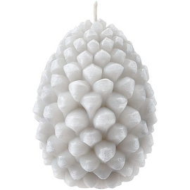Свеча Homemate Cone (серый)