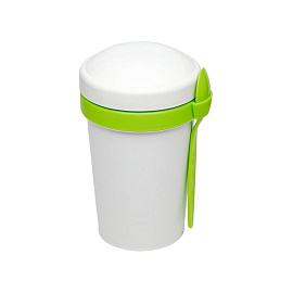Ланч-бокс Veggie to go Green Line с вилкой (Салатовый)