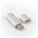 USB-Flash накопитель (флешка) со вставкой из алюминия из серии "Sigma" коллекции "MARKSMAN", 4Gb