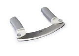 Нож для зелени складной mezzaluna™серый