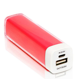 Универсальное зарядное устройство Z009 на 2600 mah (Красный)