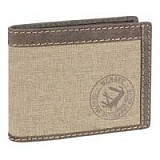 Портмоне WENGER Canvas Hunter, цвет коричневый, размер 9х3х12 см
