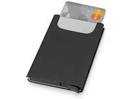 Держатель для карт "Verlass" (RFID) (Чёрный; Серебряный)