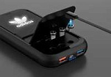 Беспроводное ЗУ "Fast & Furious", 10000 mAh, с быстрой (22.5W/15W) зарядкой, с магнитным кабелем и н