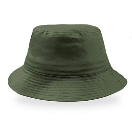 Панама BUCKET COTTON 180 черная (Оливковый)