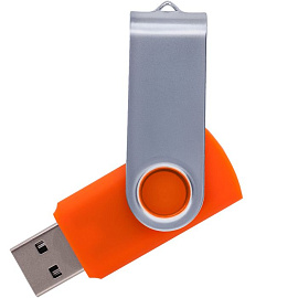 Флешка TWIST, 16 ГБ, USB 2.0 (Оранжевый)