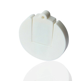 Флешка PVC046 с чипом 4 гб (Белый)