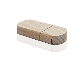 Флешка DR009 (липа) с чипом 32 гб. USB 2.0 (Бежевый)