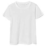 Футболка женская T-bolka 140 Lady белая, размер XXL