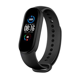 Фитнес-трекер XIAOMI MI BAND 5, чёрный (Чёрный)