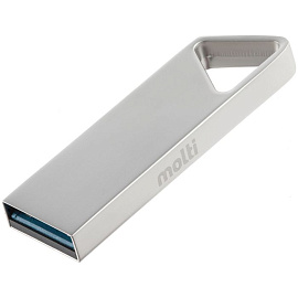 Флешка Angle, USB 3.0, 64 Гб (серебряный)