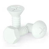 Набор вешалок screw 3 шт. белый