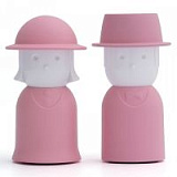 Солонка+перечница mr.pepper & mrs. salt розовый