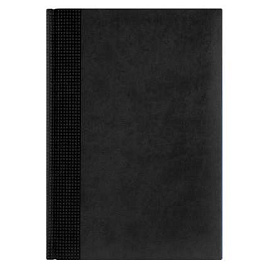 Недатированный ежедневник Portobello Trend VELVET 650U (5451) 145x205мм черный, календарь до 2023 г. (Черный)
