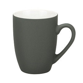 Керамическая кружка Alba, 350 ml, soft-touch (Серый)