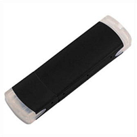 USB-Flash накопитель (флешка) "ORDO", 16 Gb, алюминиевый корпус, пластиковые вставки (Чёрный)