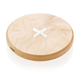 Док-станция из дерева для беспроводной зарядки Wood, 5W