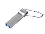 USB 2.0-флешка на 32 Гб с мини чипом и боковым отверстием для цепочки