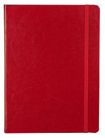 Блокнот Freenote, в клетку, A5 (Красный)