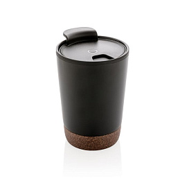 Термокружка Cork, 300 мл (Чёрный)