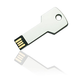 Флешка ME004 64 гб. USB 2.0 (серебряный)