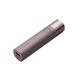 Портативный фонарик XIAOMI SOLOVE X3 PORTABLE FLASHLIGHT POWER BANK BLACK, чёрный ()
