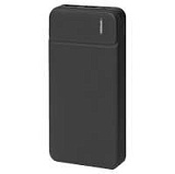 Универсальный аккумулятор OMG Flash 10 (10000 мАч) с подсветкой и soft touch,чёрный,13,7х6,87х1,55мм