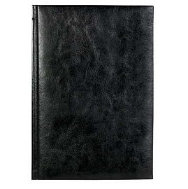 Ежедневник недатированный Portobello Trend Portobello Trend145х205 мм, без календаря, с лого AvD, пе (Черный)