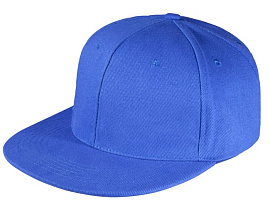 Бейсболка Unit Snapback с прямым козырьком (Синий)