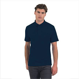 Рубашка поло мужская ID.001 (Синий-navy)