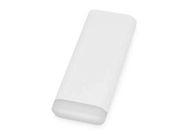 Портативное зарядное устройство "Lantern" с фонариком, 12500 mAh, белое (Белый)