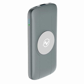 Внешний аккумулятор QW-10, 10000mAh, gray, OLMIO (Серый)